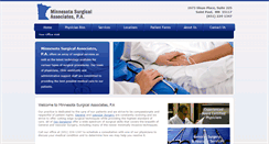 Desktop Screenshot of mnsurgical.net